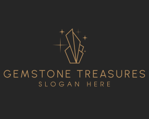 Golden Precious Gem logo design