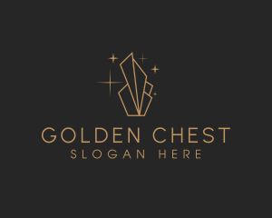 Golden Precious Gem logo design