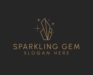 Golden Precious Gem logo design