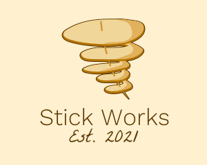 Potato Ring Stick Snack logo