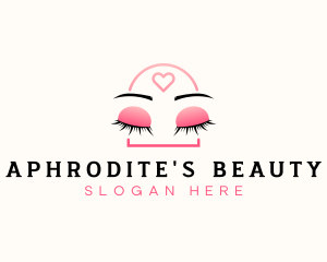 Beauty Eyebrow Lash Extensions logo design