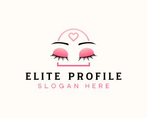 Beauty Eyebrow Lash Extensions logo design