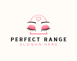 Beauty Eyebrow Lash Extensions logo design