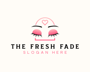 Beauty Eyebrow Lash Extensions logo design