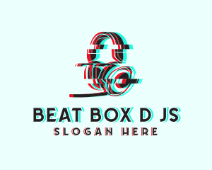 Headphones DJ Glitch logo