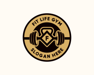 Gym Barbell Gym logo