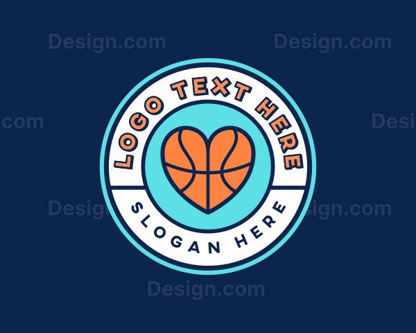 Basketball Sports Ball Logo