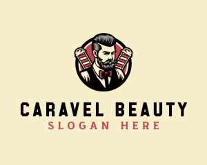 Retro Stylish Gentleman logo design