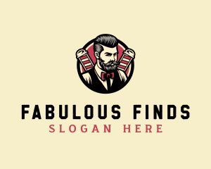 Retro Stylish Gentleman logo