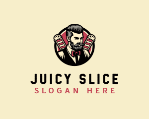 Retro Stylish Gentleman logo design