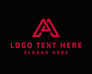 Gaming Letter MA Monogram logo