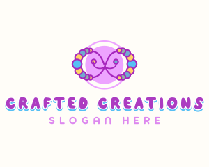 Trinket Beads Bracelet logo design