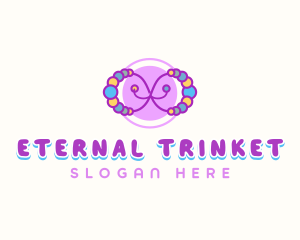 Trinket Beads Bracelet logo design