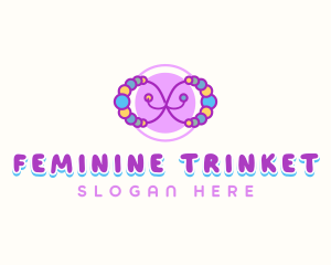 Trinket Beads Bracelet logo design