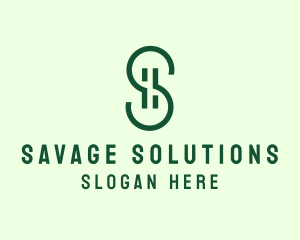 Letter S Dollar logo design