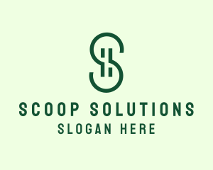 Letter S Dollar logo design