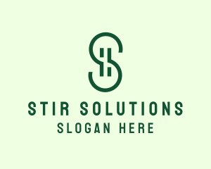 Letter S Dollar logo design