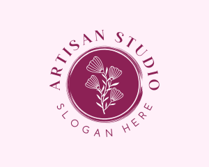 Floral Spa Wellness logo design