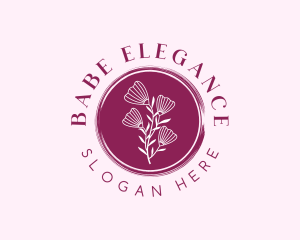 Floral Spa Wellness logo design