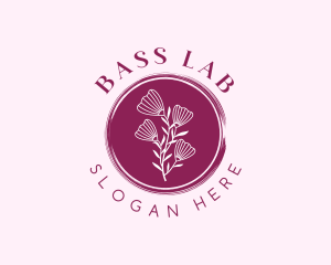 Floral Spa Wellness logo design