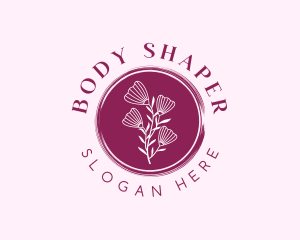 Floral Spa Wellness logo design