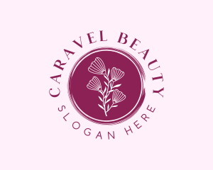 Floral Spa Wellness logo design