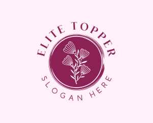 Floral Spa Wellness logo design