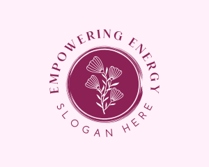 Floral Spa Wellness logo design