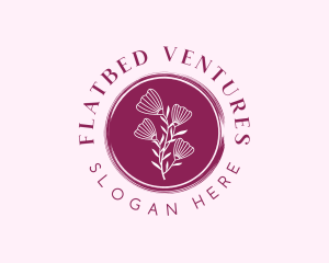 Floral Spa Wellness logo design