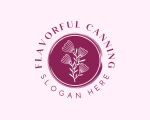 Floral Spa Wellness logo design