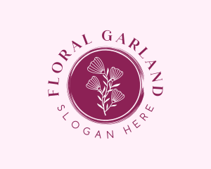 Floral Spa Wellness logo design