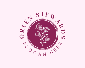 Floral Spa Wellness logo design