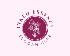 Floral Spa Wellness logo design