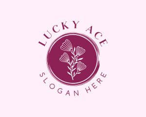 Floral Spa Wellness logo design