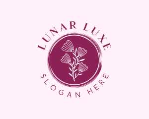 Floral Spa Wellness logo design