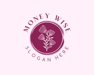 Floral Spa Wellness logo design