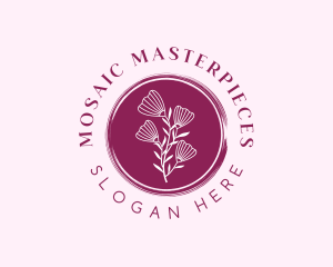 Floral Spa Wellness logo design