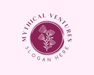 Floral Spa Wellness logo design