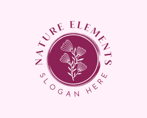 Floral Spa Wellness logo design