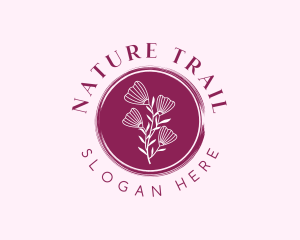 Floral Spa Wellness logo design