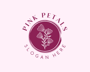 Floral Spa Wellness logo design