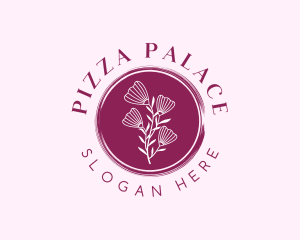 Floral Spa Wellness logo design