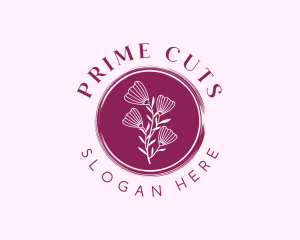 Floral Spa Wellness logo design