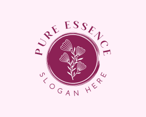 Floral Spa Wellness logo design