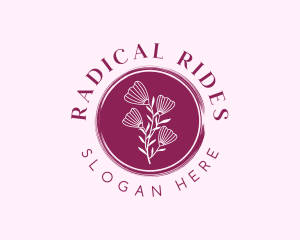 Floral Spa Wellness logo design