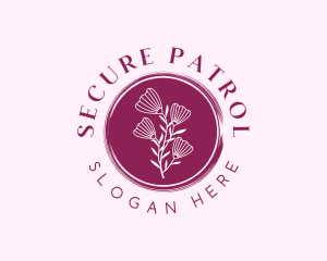 Floral Spa Wellness logo design