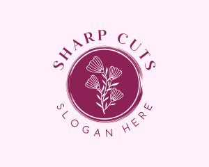 Floral Spa Wellness logo design