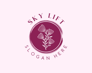 Floral Spa Wellness logo design