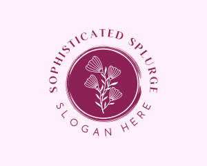 Floral Spa Wellness logo design