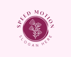 Floral Spa Wellness logo design